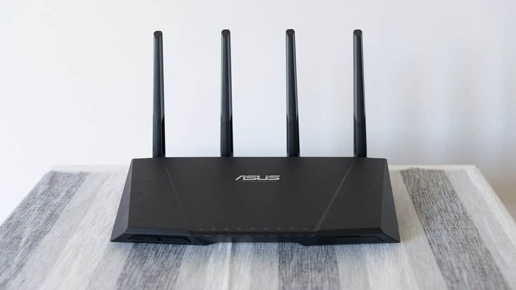 Asus Wi-Fi router.